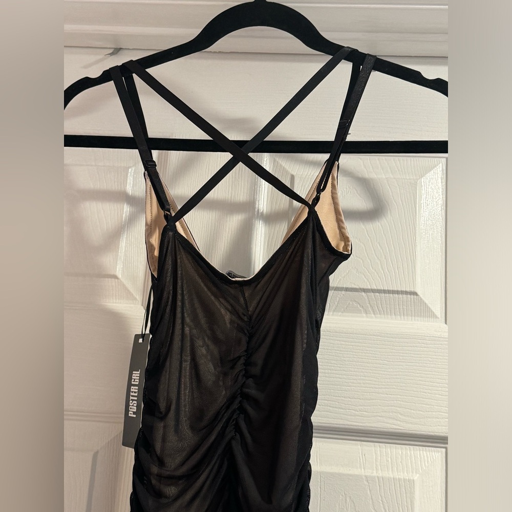 Poster girl x Dolls Kill Swipe Right Mini Dress NWT - Picture 8 of 8